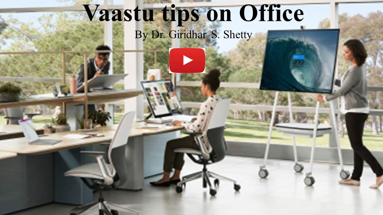 Position of Office in Vastu Shastra